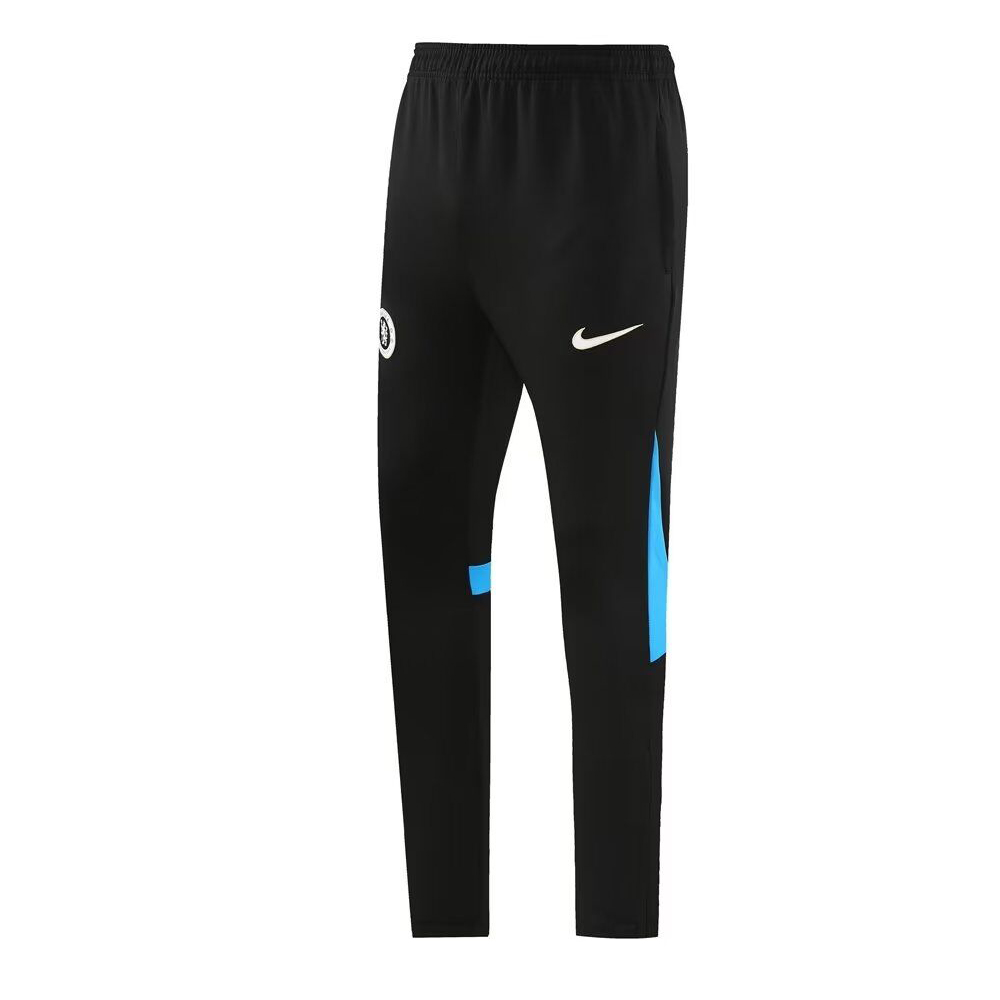 AAA Quality Chelsea 23/24 Black/Blue Long Soccer Pants